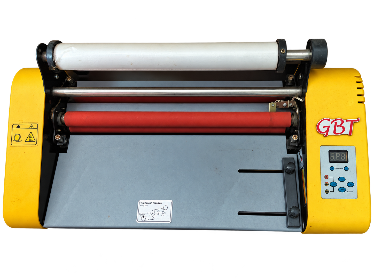 Yellow GBT hot roll laminator
